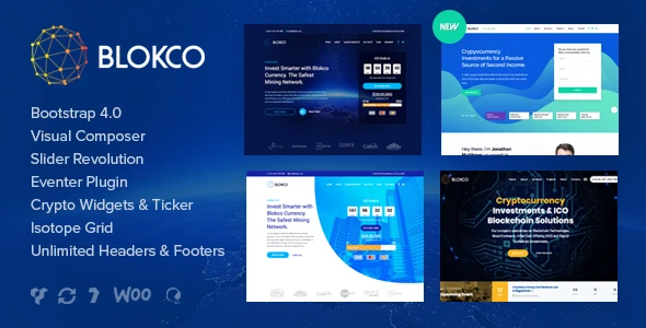 Blokco – Kryptowährungs WordPress Theme