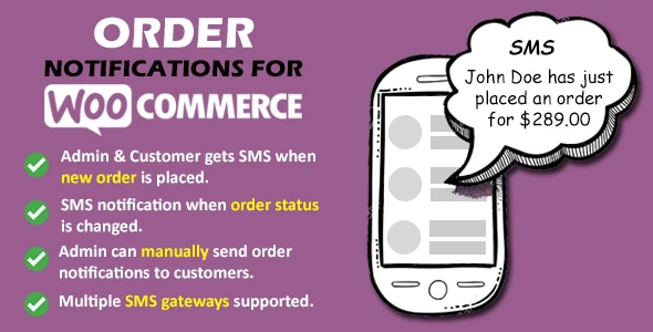 Bestellbenachrichtigungen für WooCommerce