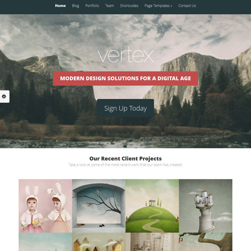 Elegant Themes Vertex WordPress-Theme