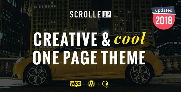 ScrolleUP – Kreatives One-Page-WordPress-Theme