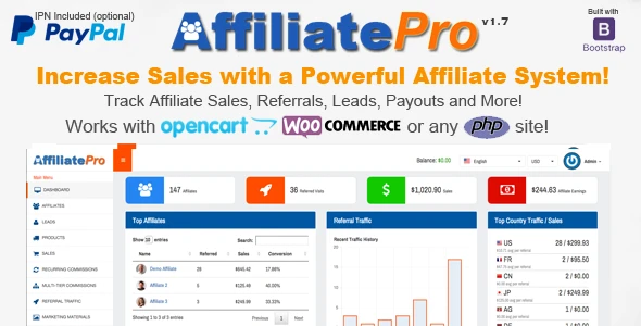 Affiliate Pro – Ortaklık Yönetim Sistemi