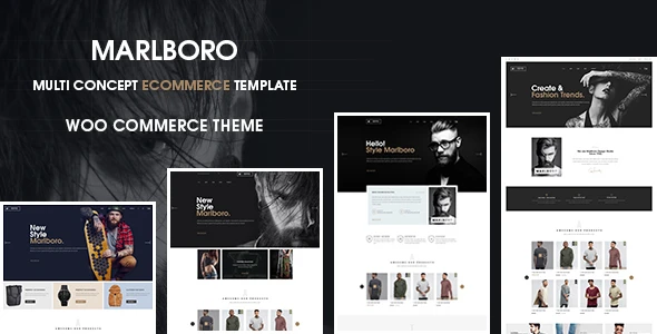 Marlboro – Responsive Mode-Theme für WooCommerce